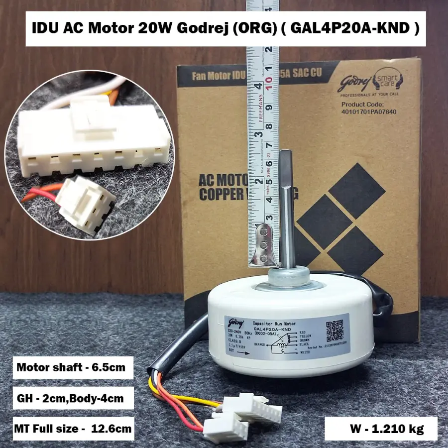 IDU AC Motor 20W Godrej (ORG) ( GAL4P20A-KND )