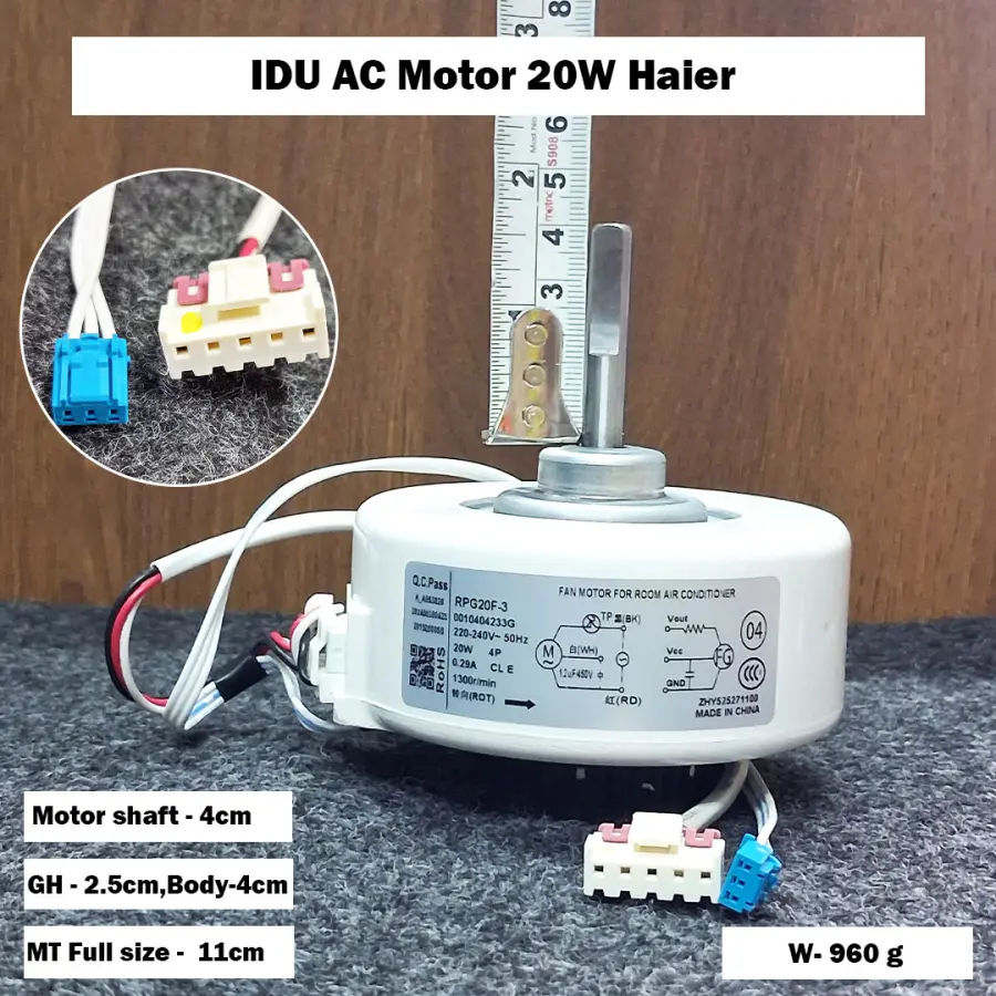 IDU AC Motor 20W Haier