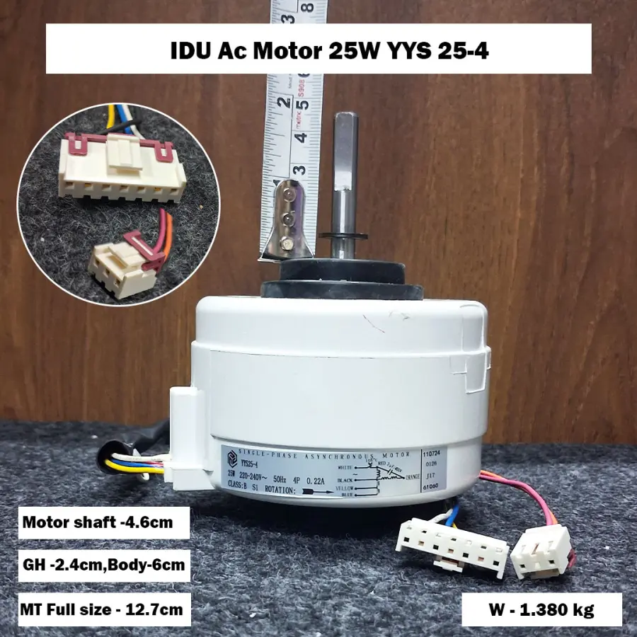 IDU Ac Motor 25W YYS 25-4