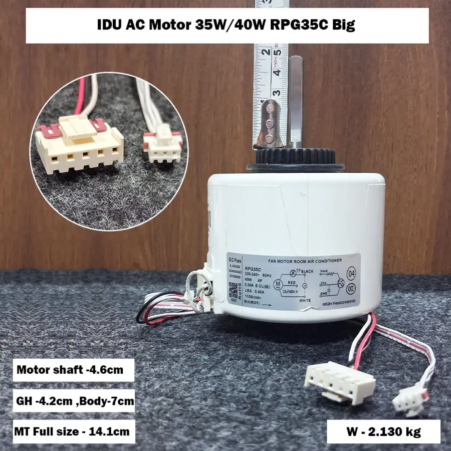 IDU AC Motor 35W/40W RPG35C Big