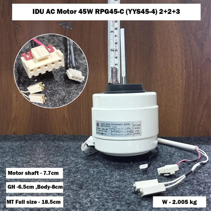 IDU AC Motor 45W RPG45-C (YYS45-4) 2+2+3