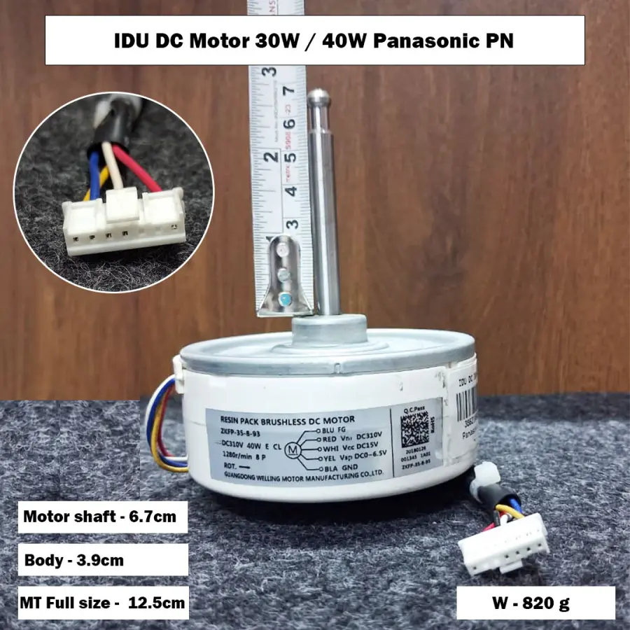 IDU DC Motor 30W / 40W Panasonic PN