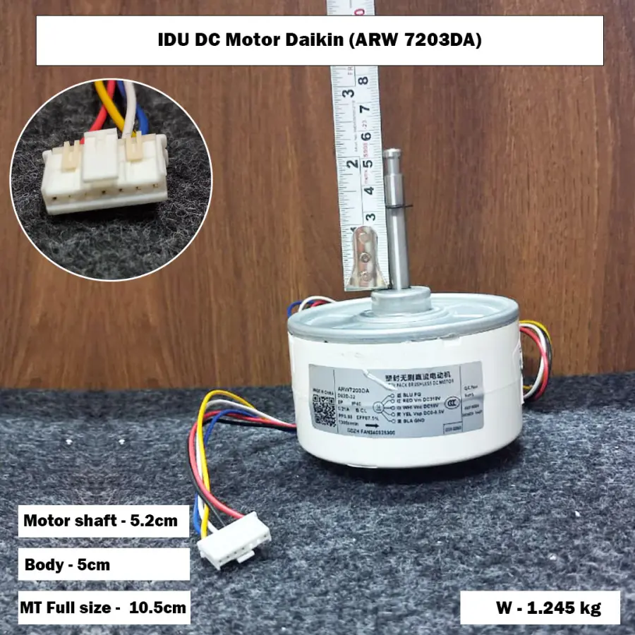 IDU DC Motor Daikin (ARW 7203DA)