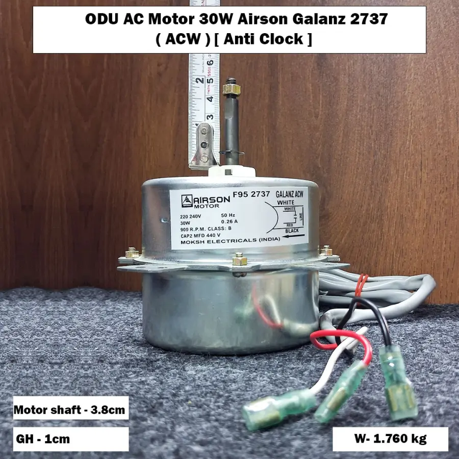 ODU AC Motor 30W Airson Galanz 2737 ( ACW ) [ Anti Clock ]