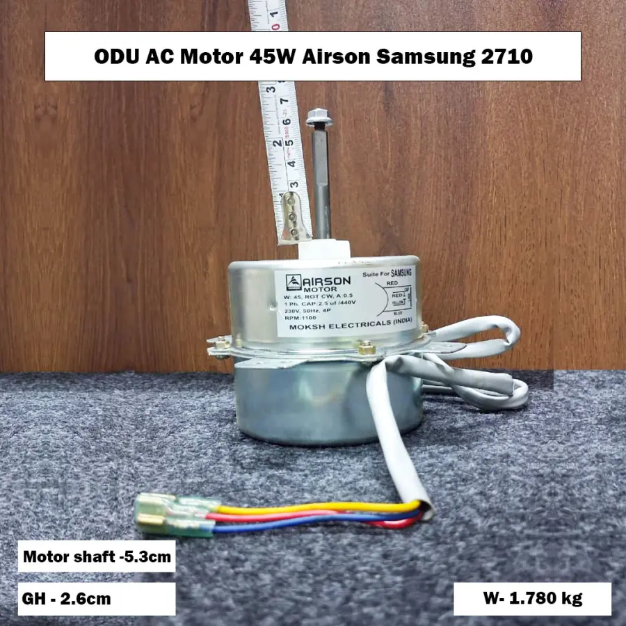 ODU AC Motor 45W Airson Samsung 2710