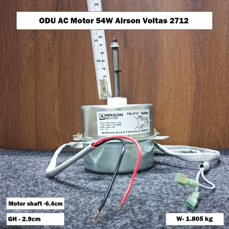 ODU AC Motor 54W Airson Voltas 2712
