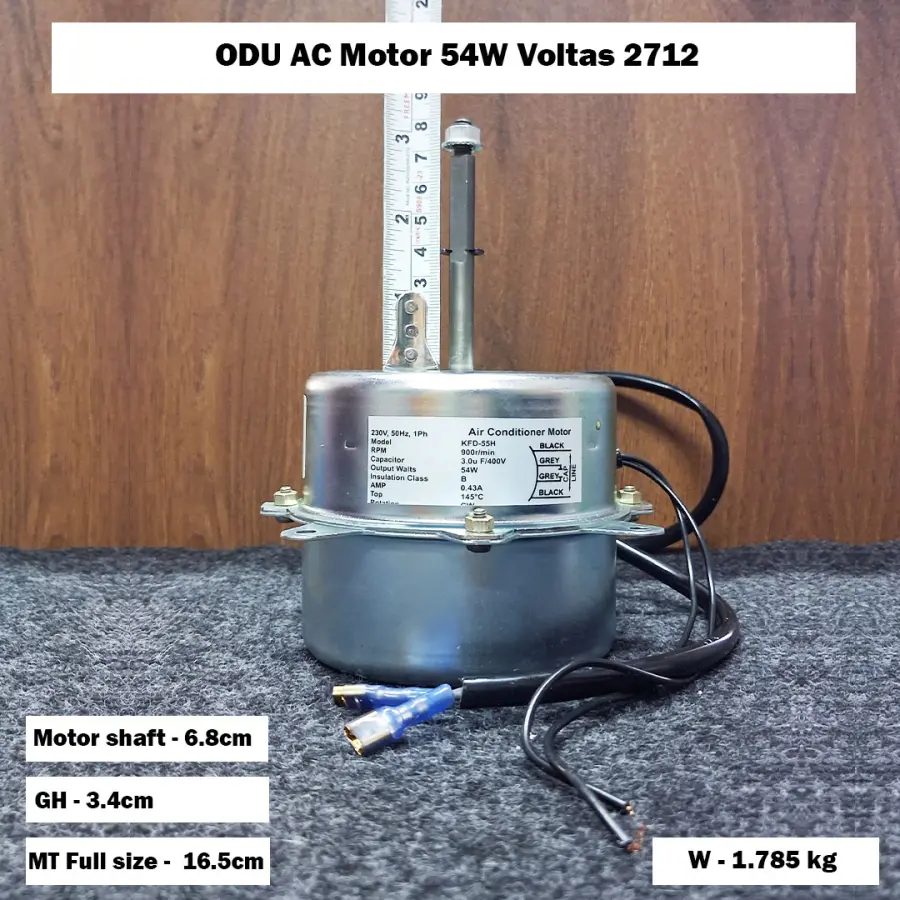 ODU AC Motor 54W Voltas 2712