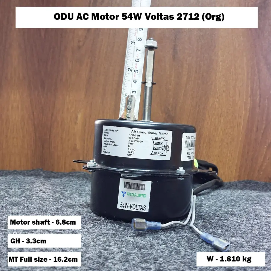 ODU AC Motor 54W Voltas 2712 (Org)