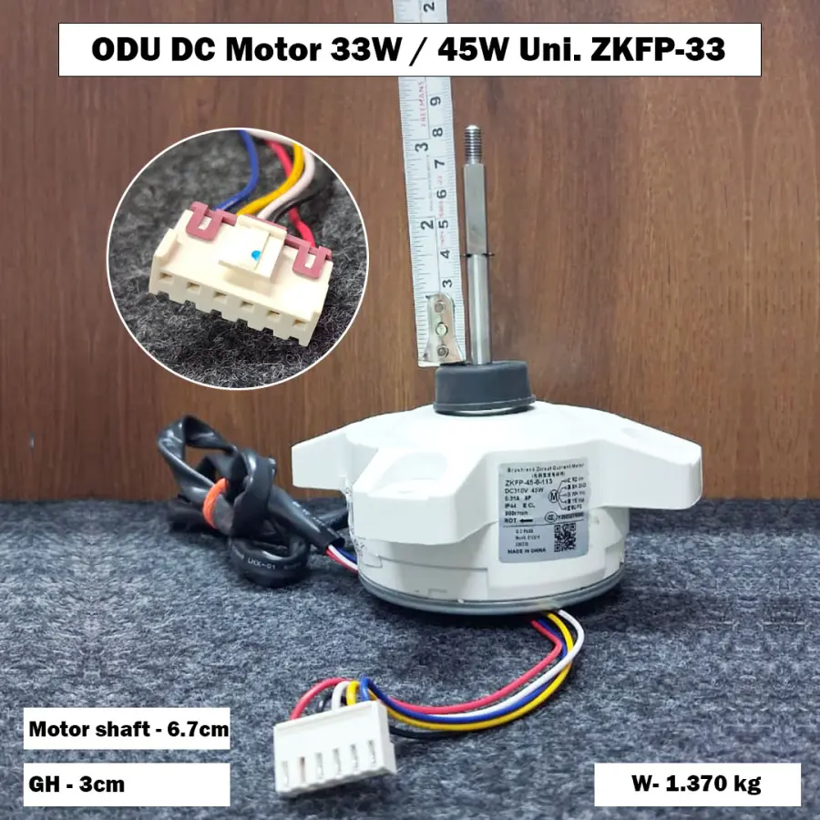 ODU DC Motor 33W / 45W Uni. ZKFP-33