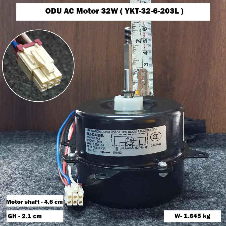 ODU AC Motor 32W ( YKT-32-6-203L )