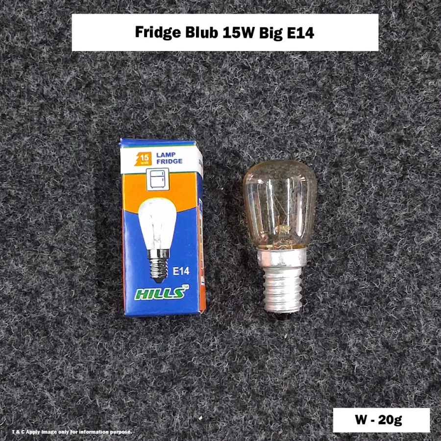 Fridge Blub 15W Big E14