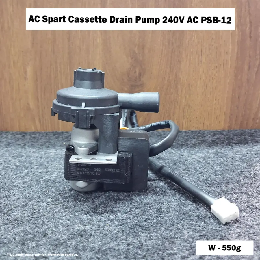 AC Spart Cassette Drain Pump 240V AC PSB-12
