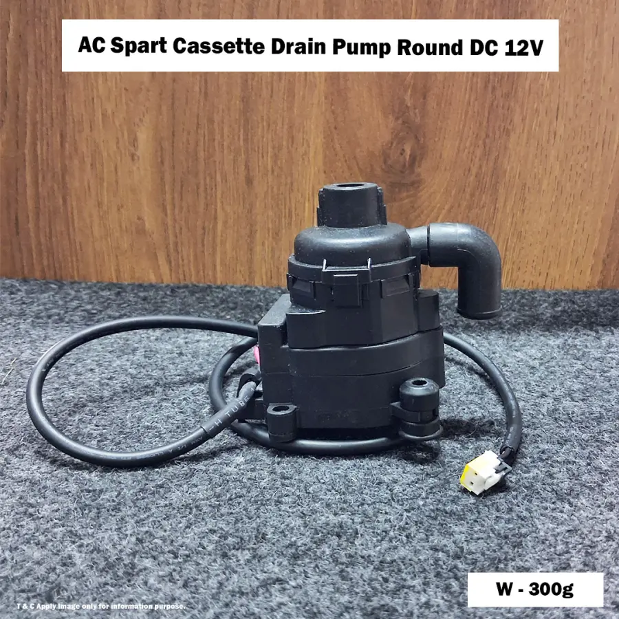 AC Spart Cassette Drain Pump Round DC 12V