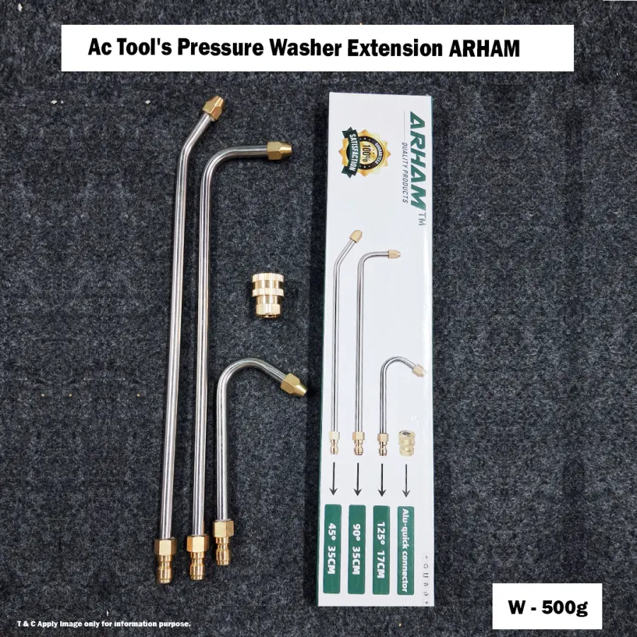 Ac Tool's Pressure Washer Extension ARHAM