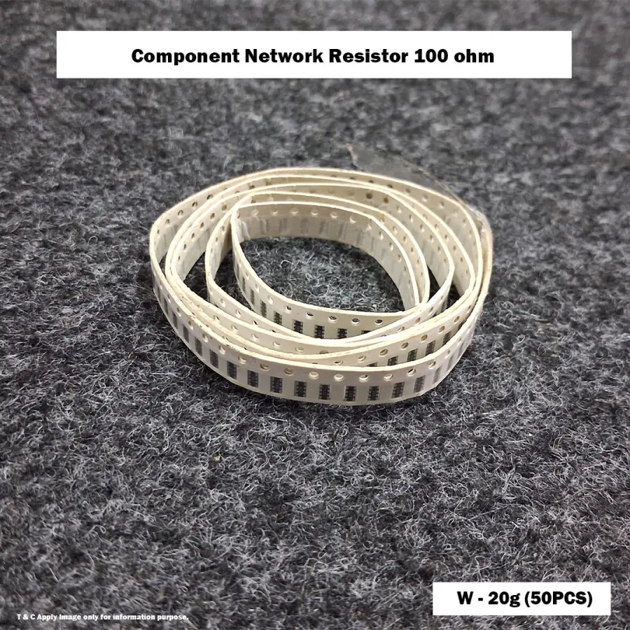 Component Network Resistor SMD 100 ohm