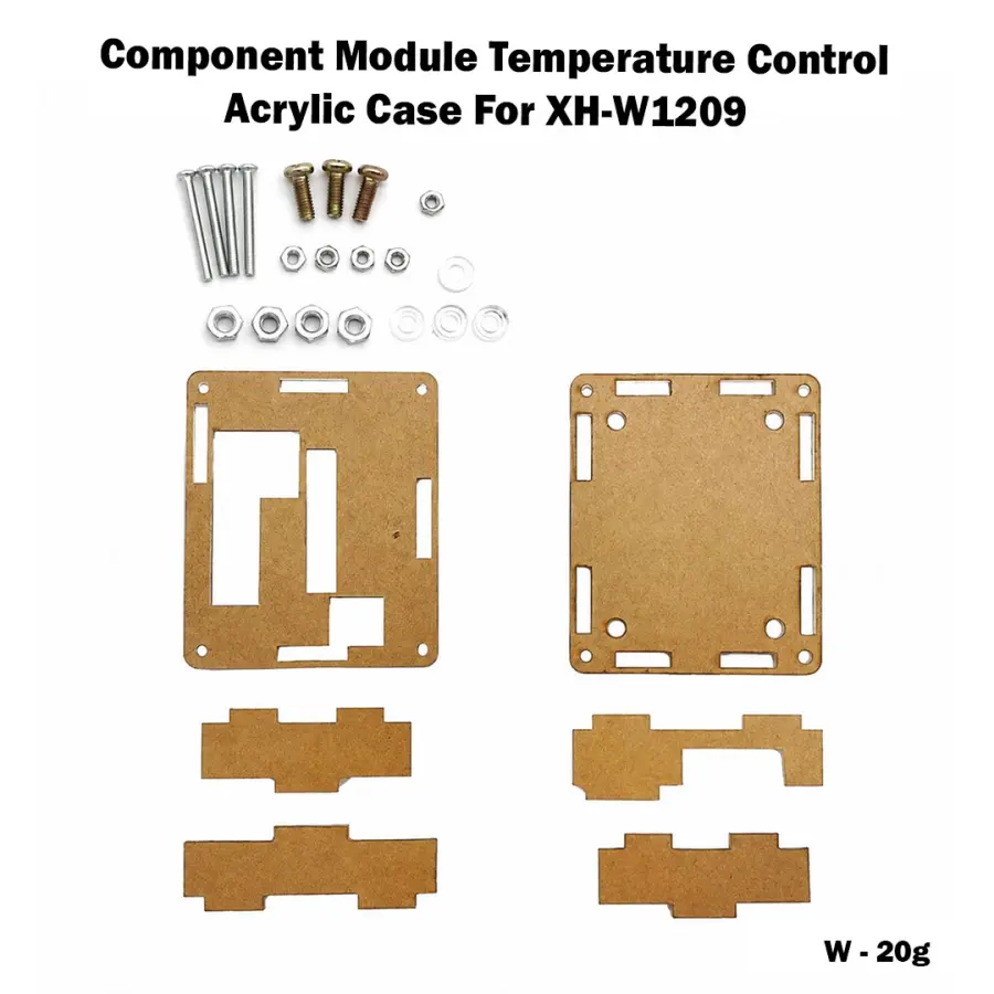 Component Module Temperature Control Acrylic Case For XH-W1209
